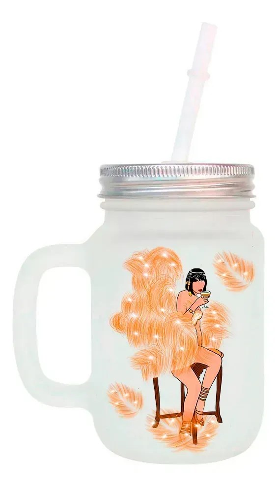 Caneca com Canudo The Life of a Showgirl