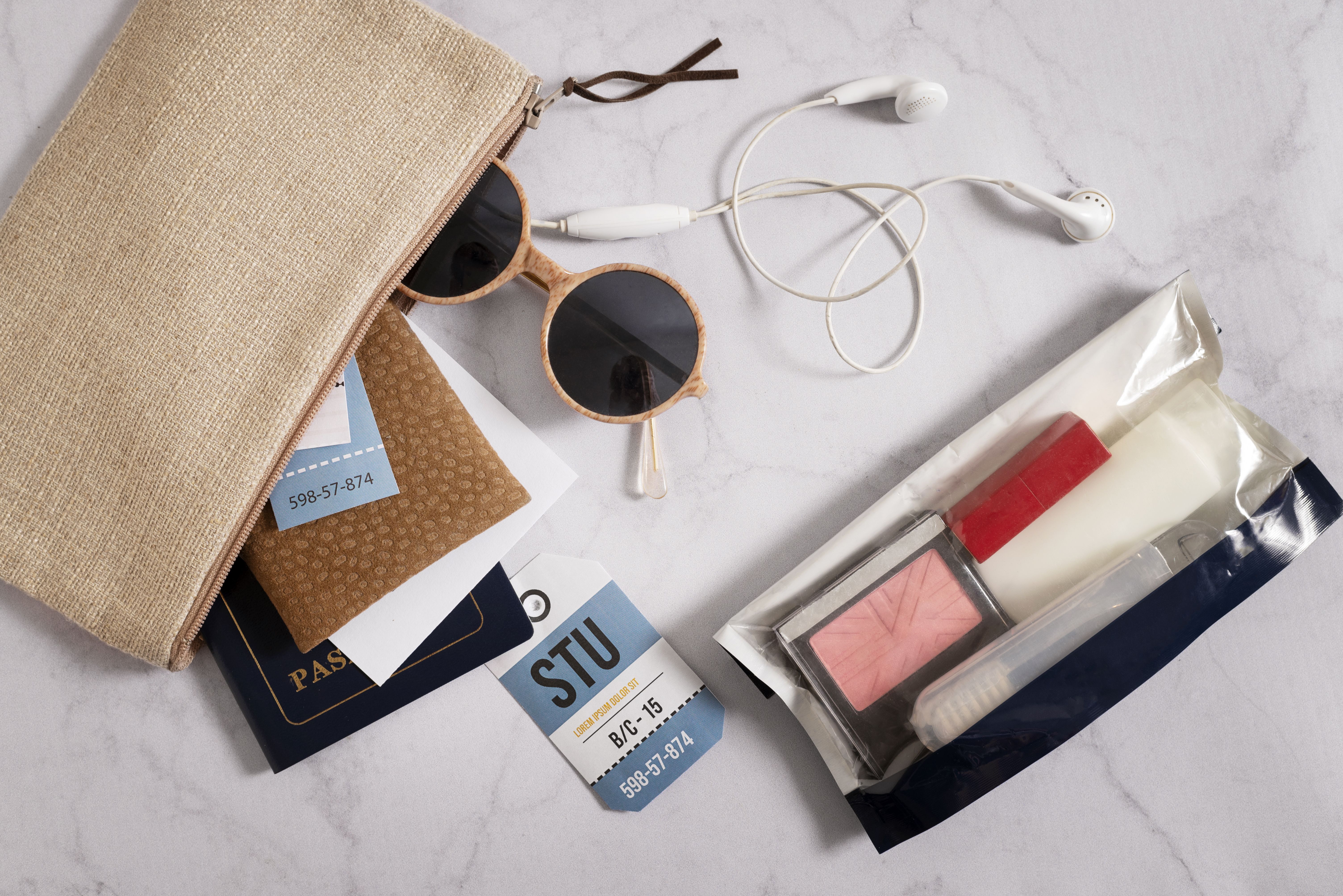 Produtos para levar na bolsa