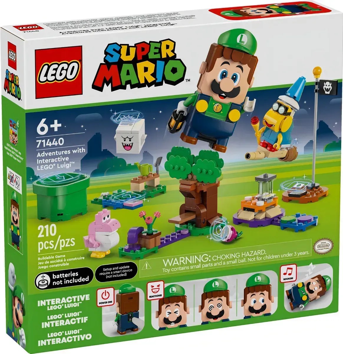Aventuras Interativas Com O Luigi Super Mario - Lego