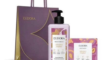 Kit de Presente Eudora Ameixa e Praline