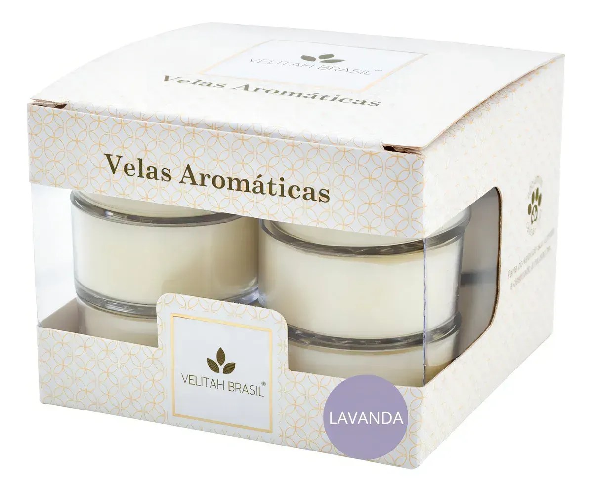 Velas Aromáticas Lavanda
