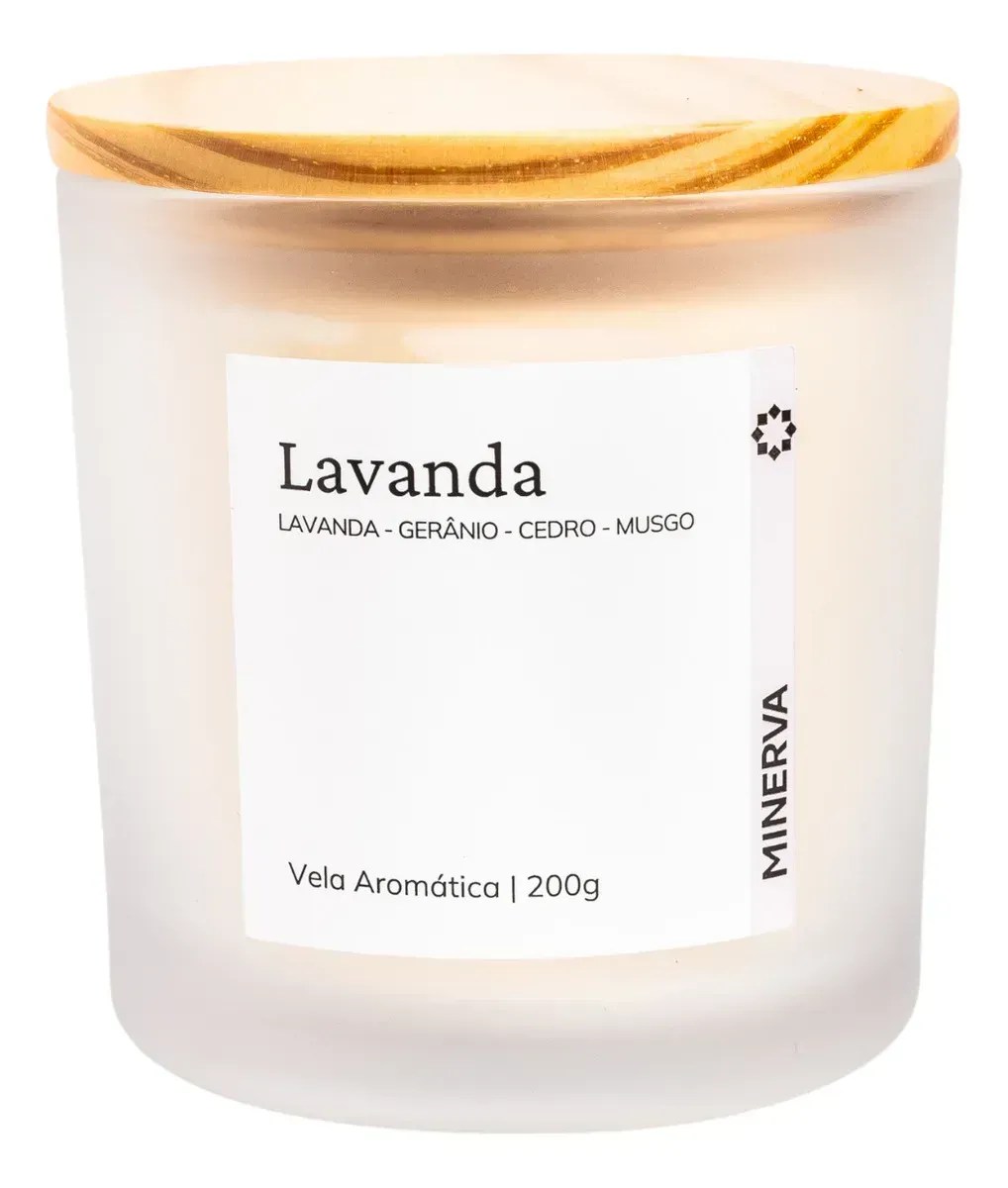Vela aromâtica Lavanda