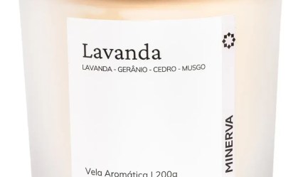 Vela aromâtica Lavanda