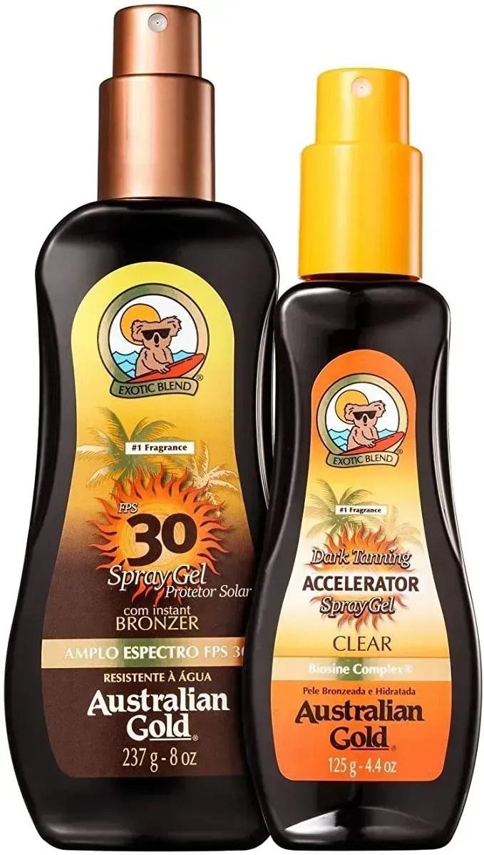 Kit Bronzeador Australian Gold