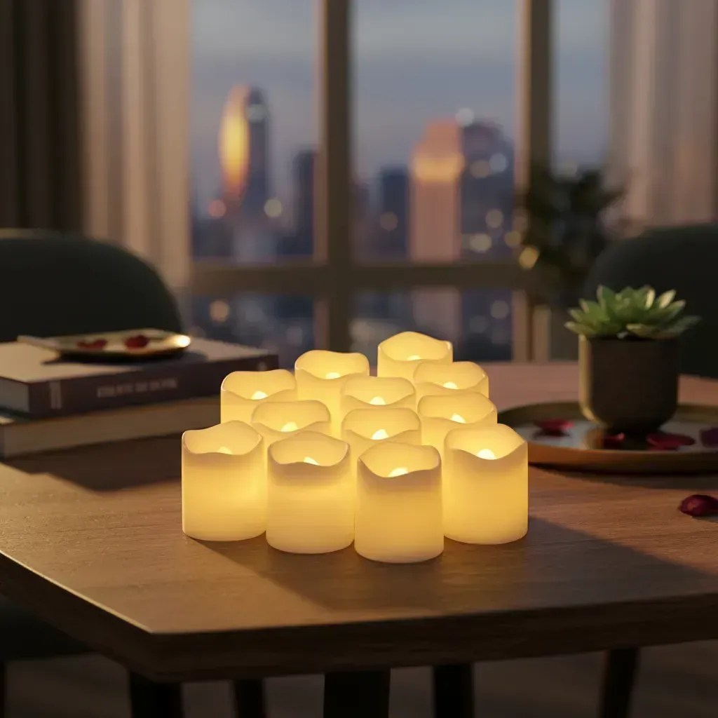 Kit 12 Velas de LED