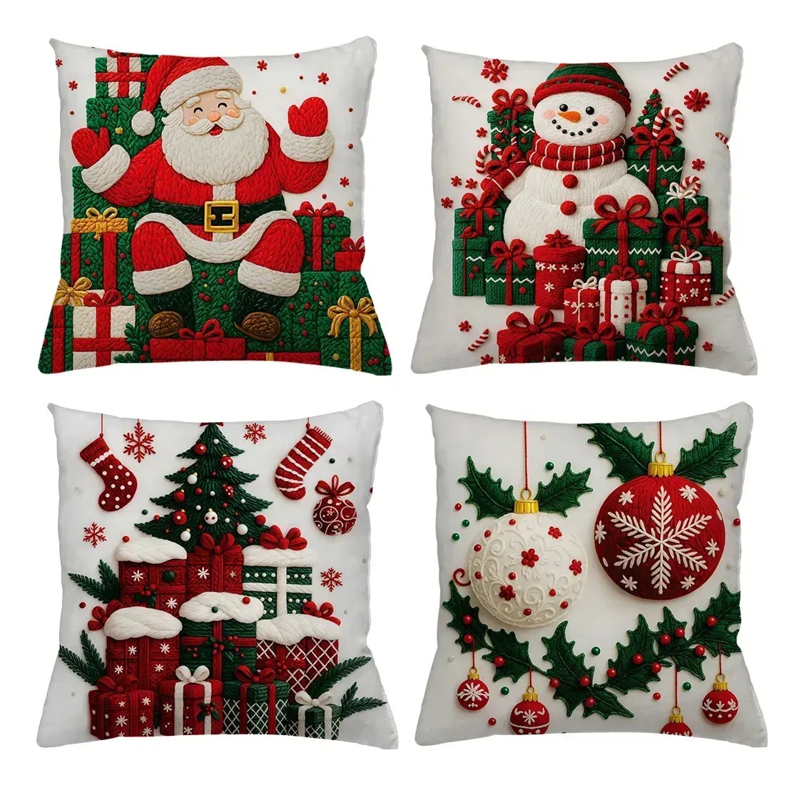 Capa de Almofada Natal