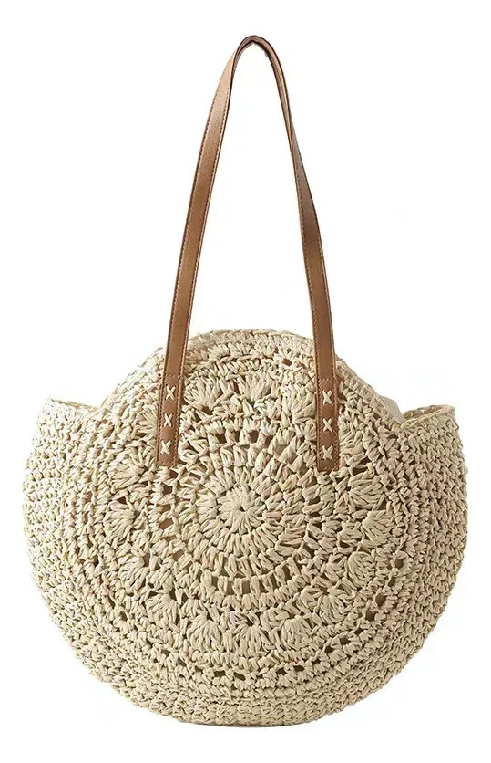 Bolsa de Palha Redonda