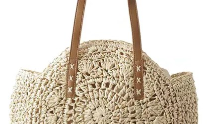 Bolsa de Palha Redonda
