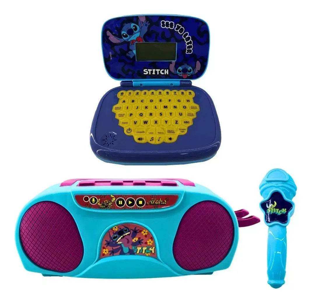 Laptop e Karaoke Stitch - Candide