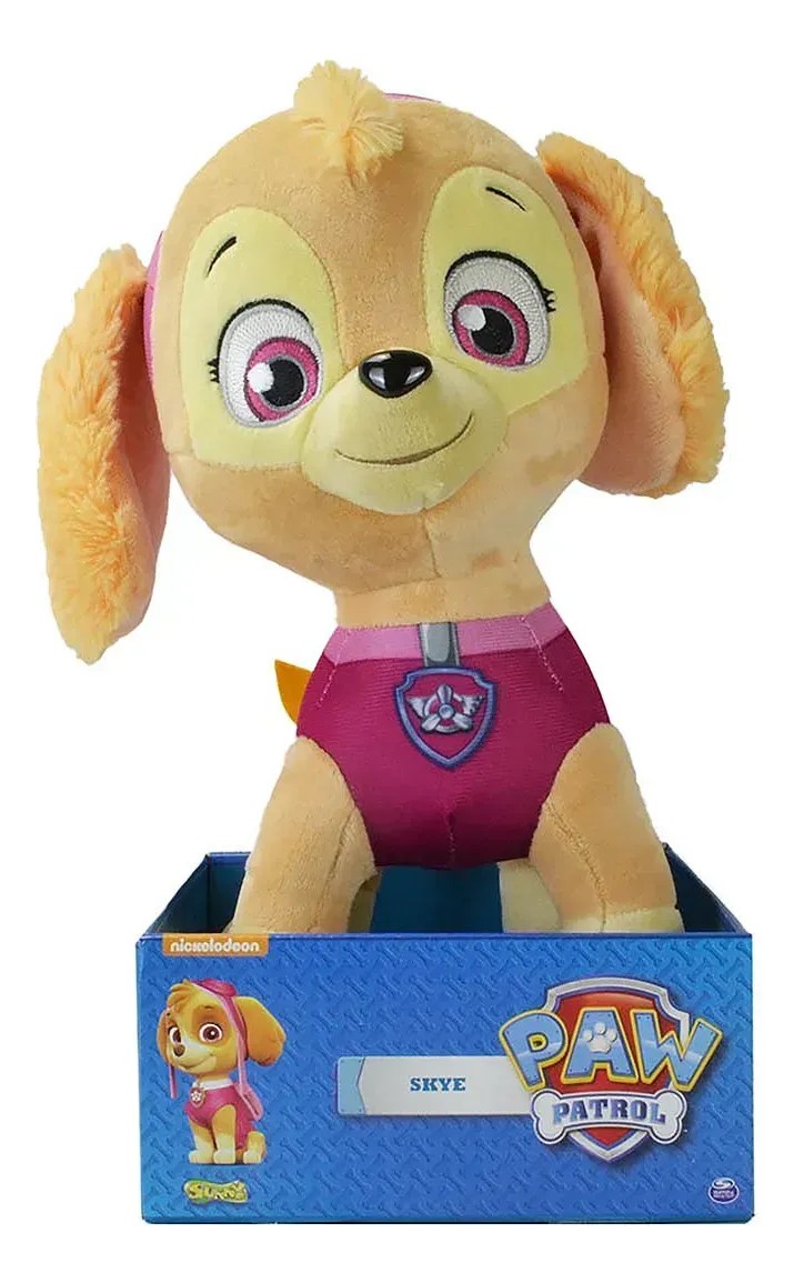Pelúcia Skye Patrulha Canina - Sunny Brinquedos