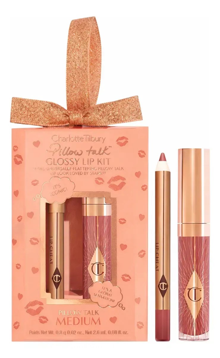 Charlotte Tilbury Glossy Lip Kit Pillow Talk