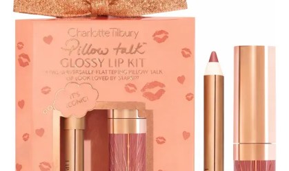 Charlotte Tilbury Glossy Lip Kit Pillow Talk