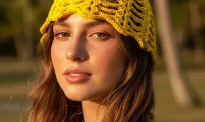 Headpiece de crochê