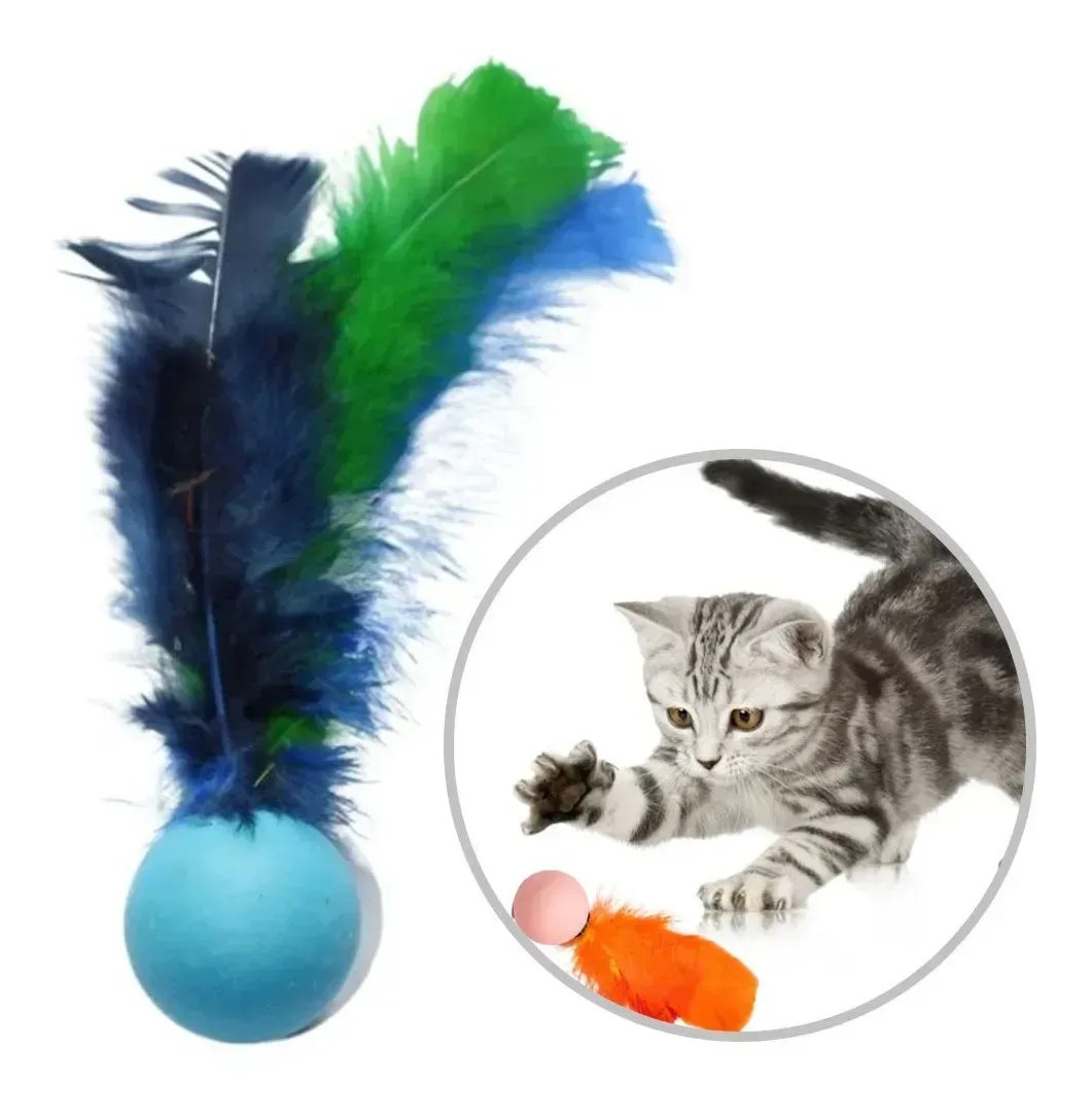 Peteca Interativa Plumas e Penas Pet