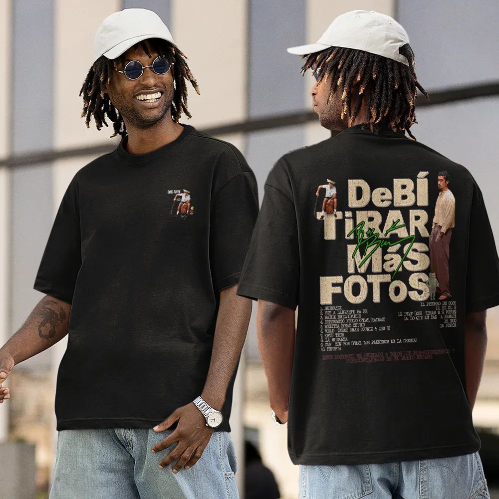 Camiseta Oversized Debí Tirar Más Fotos