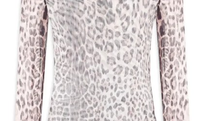 Blusa Animal Print Lança Perfume
