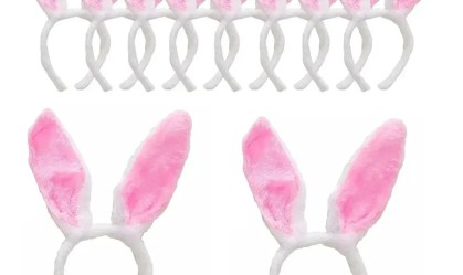 Tiaras de Coelho Pelúcia