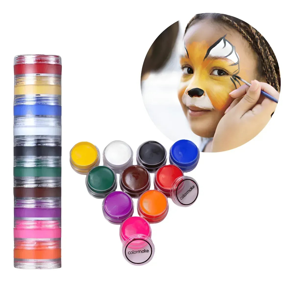 Tinta Cremosa Facial Colormake