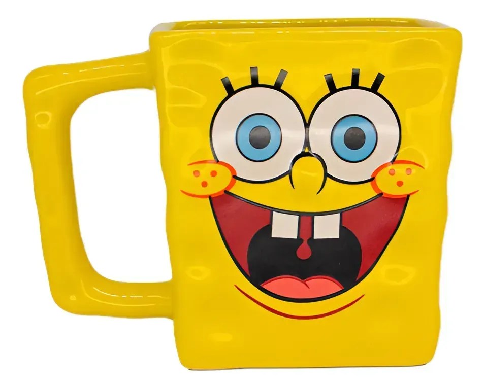 Caneca Bob Esponja Zona Criativa
