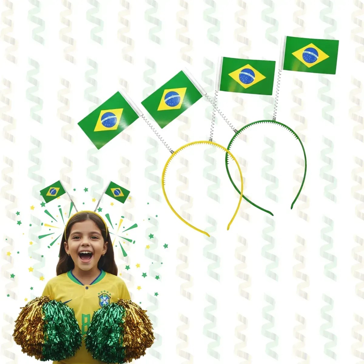 Tiara Bandeira do Brasil