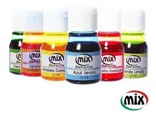 Corante Alimentício Mix Coralim