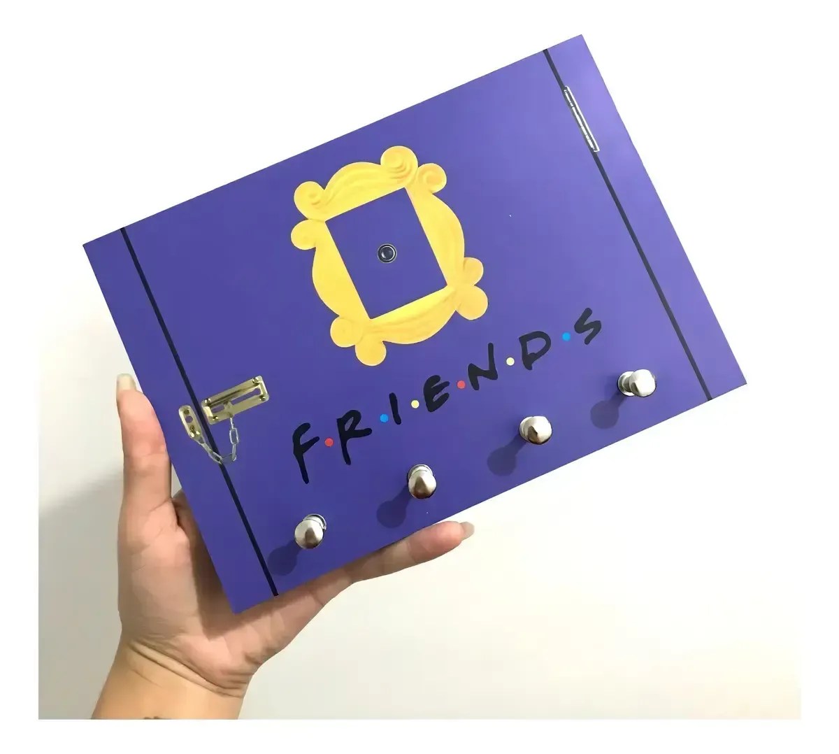 Porta-chaves Friends Requinte Arte