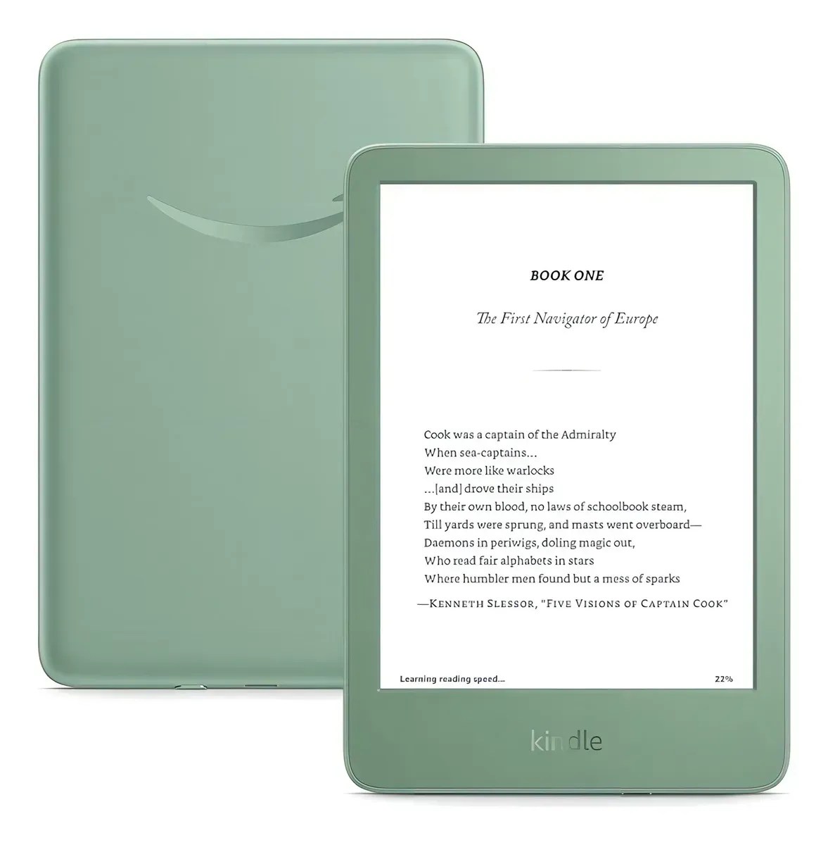 Kindle Verde Matcha